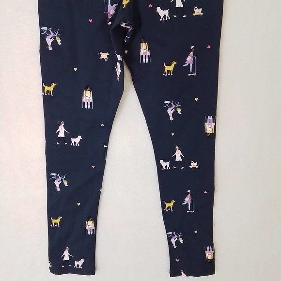 Carter's Cotton Blend Leggings Size 10 Navy "Be Kind" Graphic - Picture 7 of 11